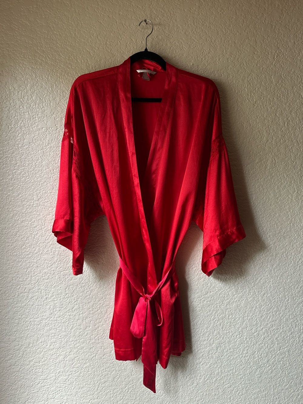 Victoria’s Secret Red Lace Robe